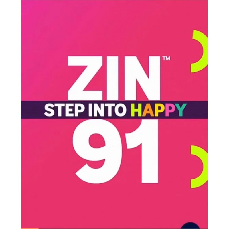 2021 Q1 New Release ZIN ZUMBA 91 DVD＆CD